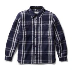 Roland Sands Buellton Motorradhemd Navy Blau -Motorradzubehör roland sands buellton blue3