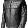 Roland Sands Hemlock Lederjacke Schwarz -Motorradzubehör roland sands hemlock black