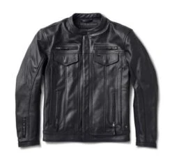 Roland Sands Paramount 74 Lederjacke Schwarz 9 Roland Sands Paramount 74 Lederjacke Schwarz -Motorradzubehör roland sands paramount74 black3