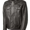 Roland Sands Paramount 74 Lederjacke Dunkelbraun -Motorradzubehör roland sands paramount74 brown