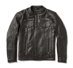 Roland Sands Paramount 74 Lederjacke Dunkelbraun -Motorradzubehör roland sands paramount74 brown3