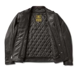 Roland Sands Paramount 74 Lederjacke Dunkelbraun -Motorradzubehör roland sands paramount74 brown4