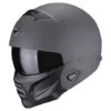 Scorpion EXO Combat II Helm Graphite Grau -Motorradzubehör scorpion 182 360 289