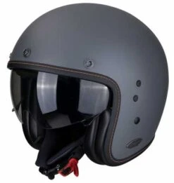 Scorpion Belfast Solid Jethelm, Cement Matt Grau