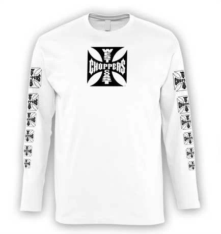 West Coast Choppers Og Classic Longsleeve Weiß 3 West Coast Choppers Og Classic Longsleeve Weiß